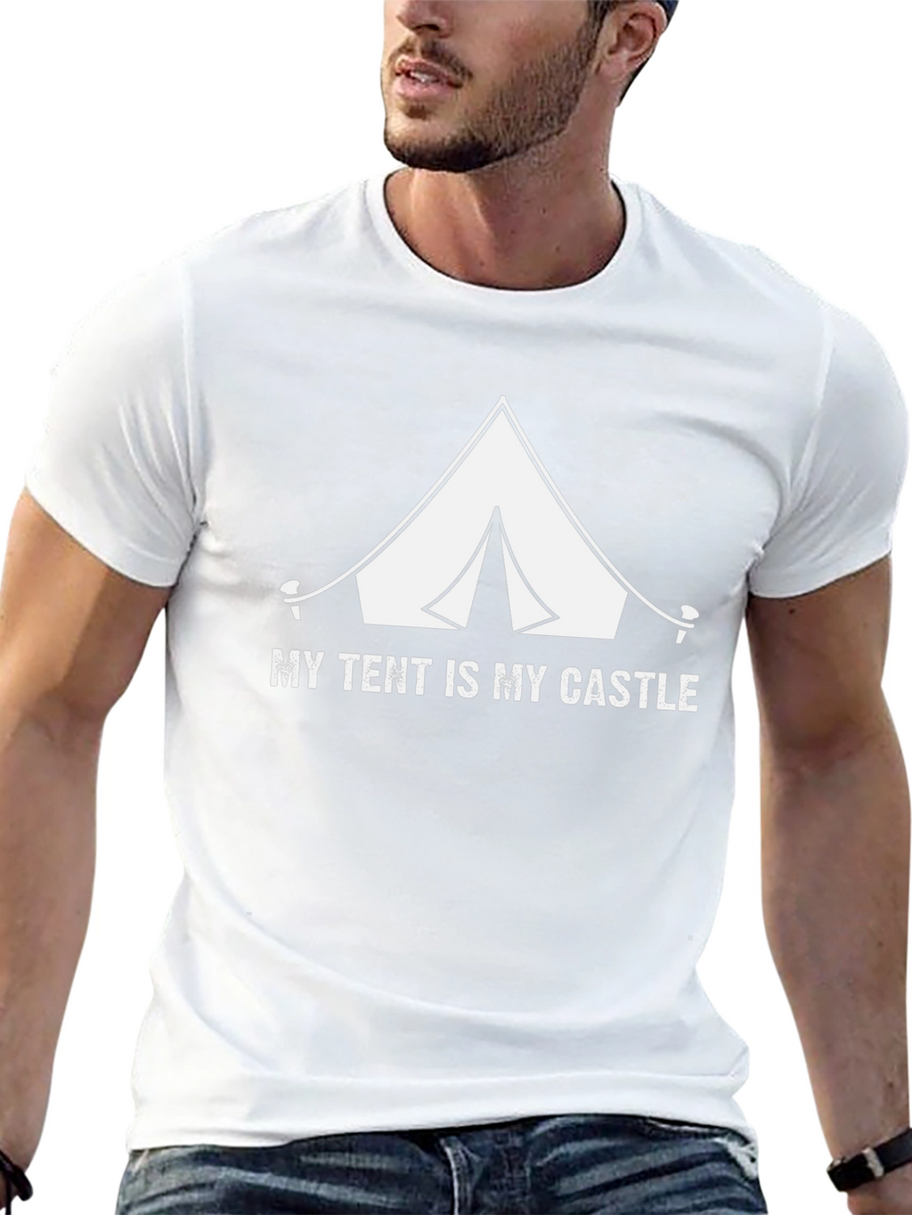 My Tent Is My Castle Graphic Tee