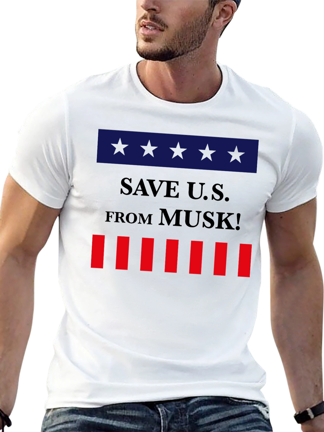 Save U.S. From Musk! Graphic T-Shirt