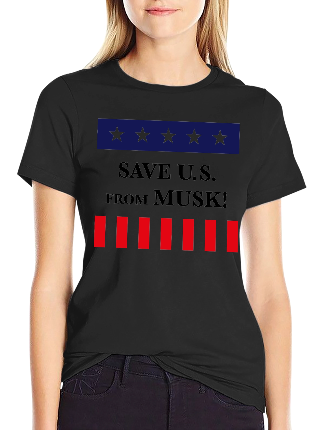 Save U.S. From Musk! Graphic T-Shirt