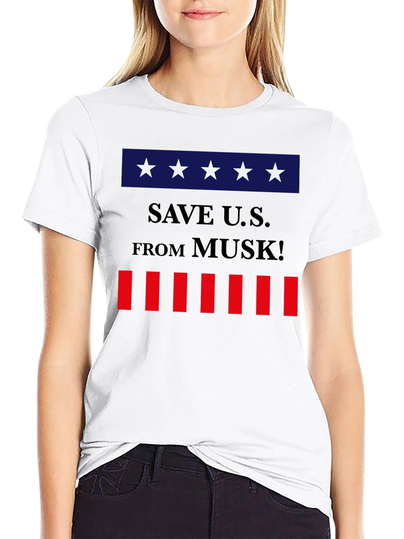 Save U.S. From Musk! Graphic T-Shirt