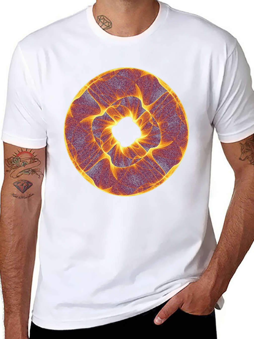 Abstract Geometric T-Shirt