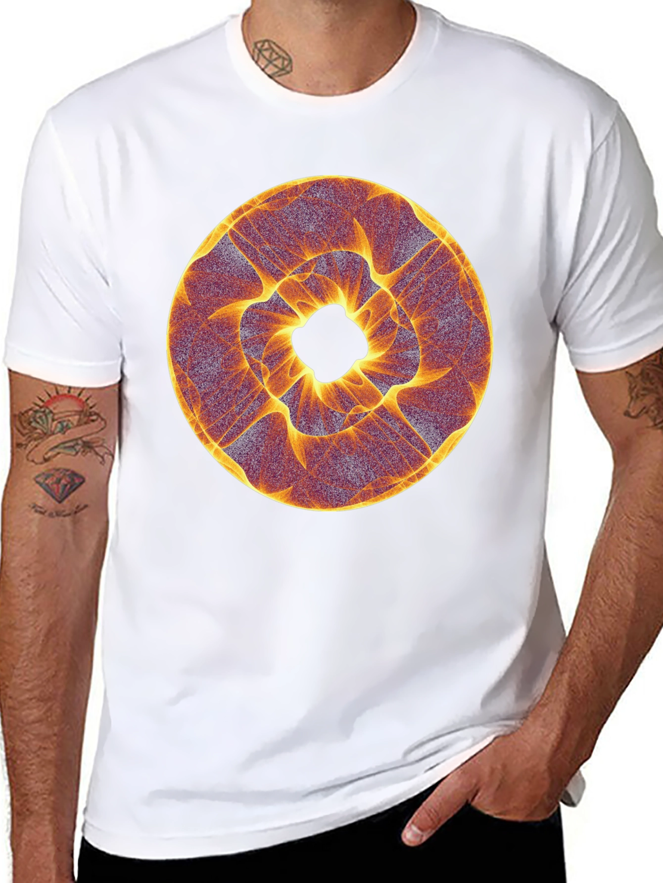 Abstract Geometric T-Shirt