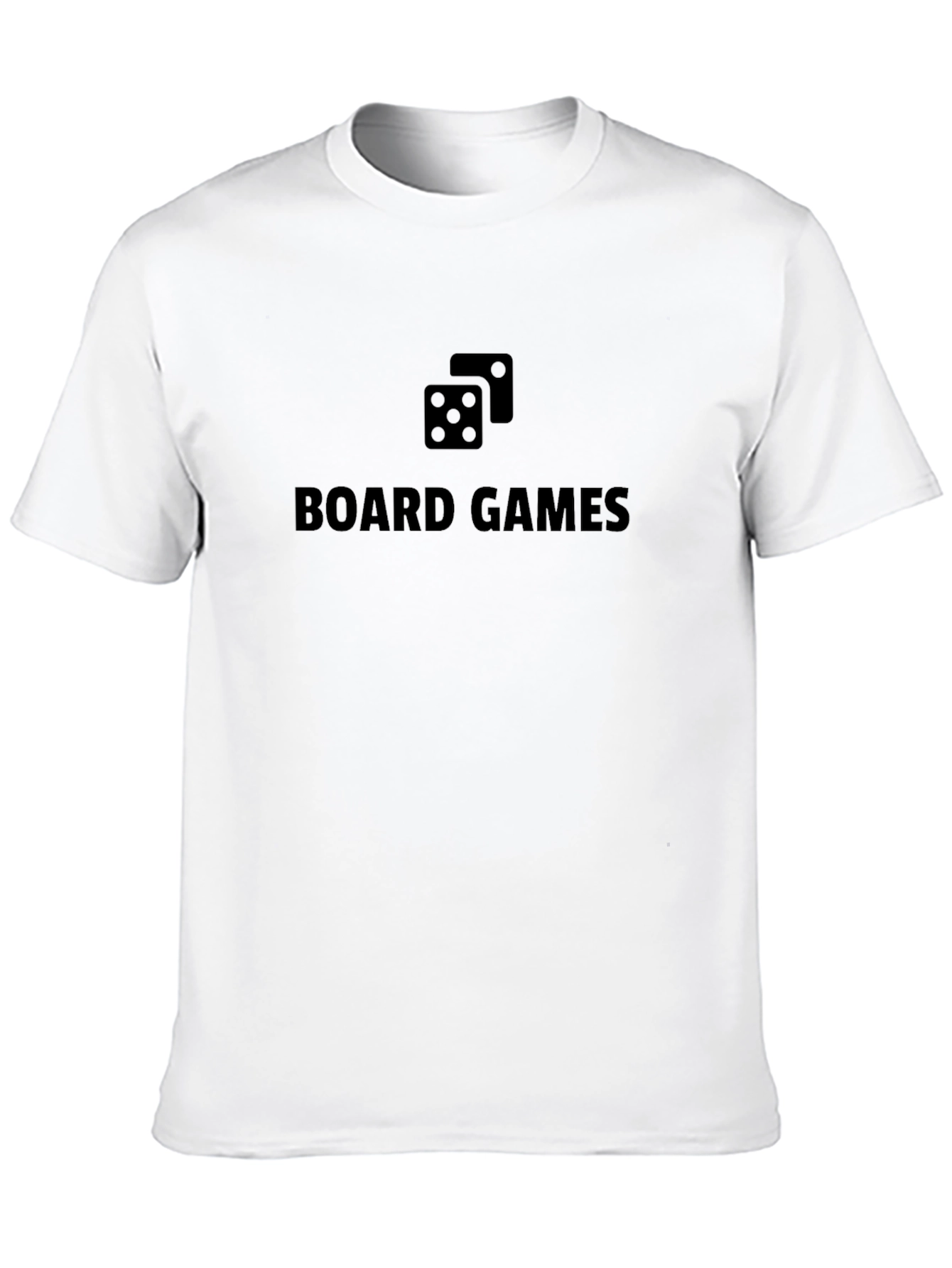 Board Games T-Shirt - Casual Black Tee