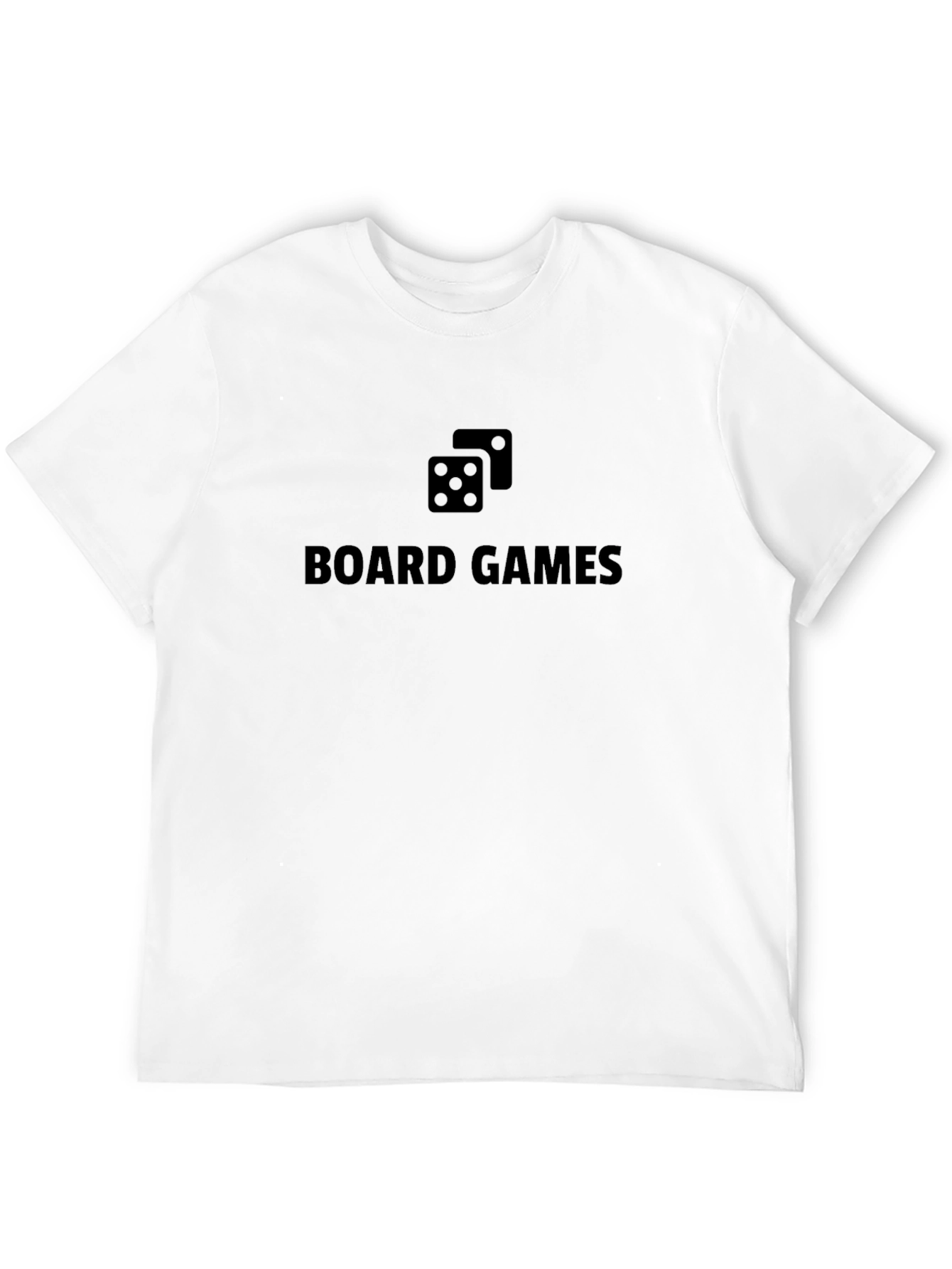 Board Games T-Shirt - Casual Black Tee
