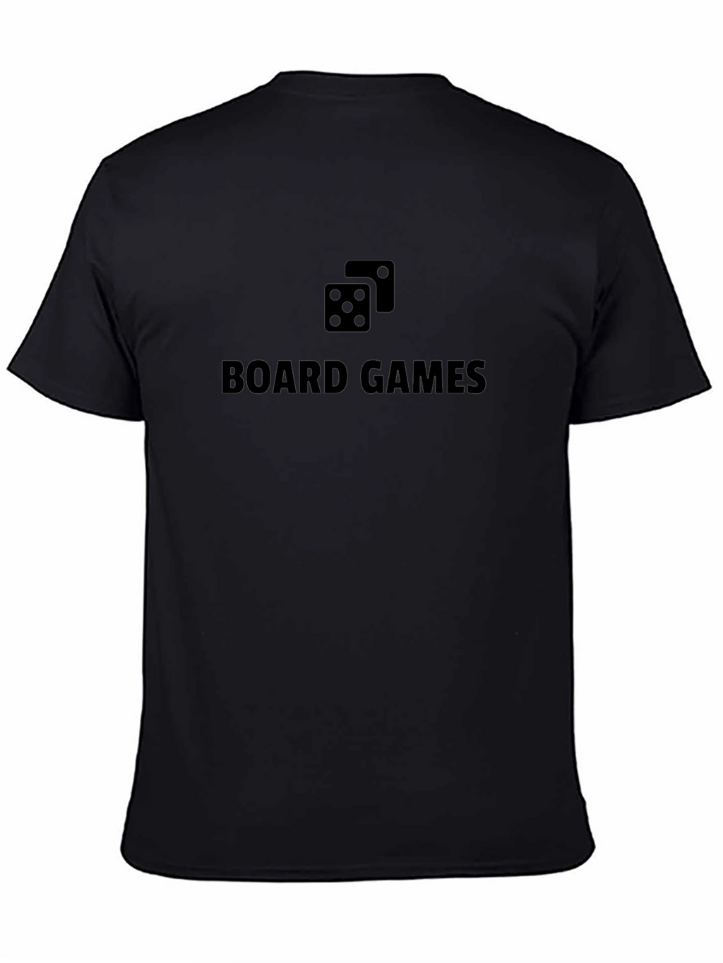 Board Games T-Shirt - Casual Black Tee