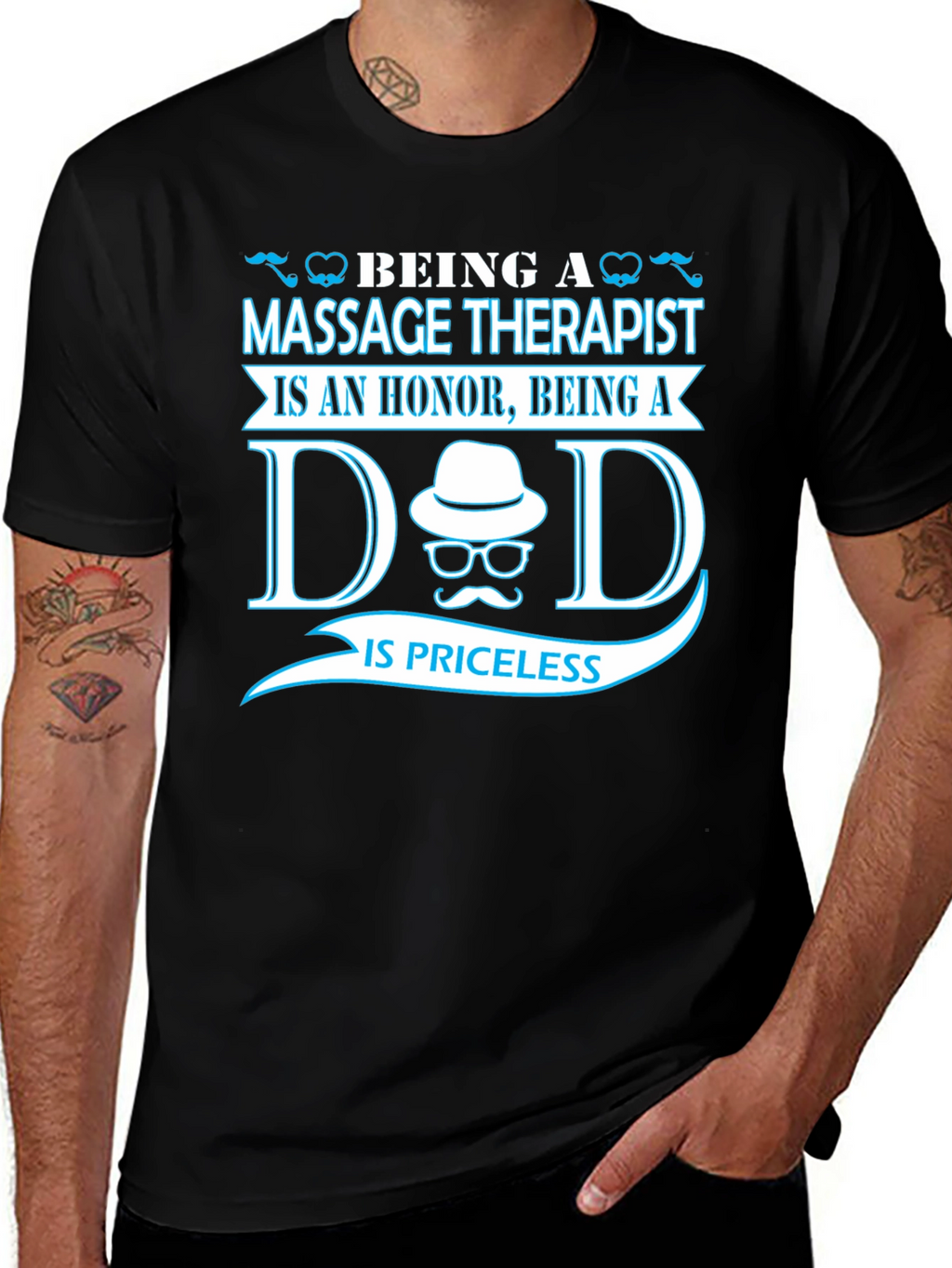 Massage Therapist Dad T-Shirt