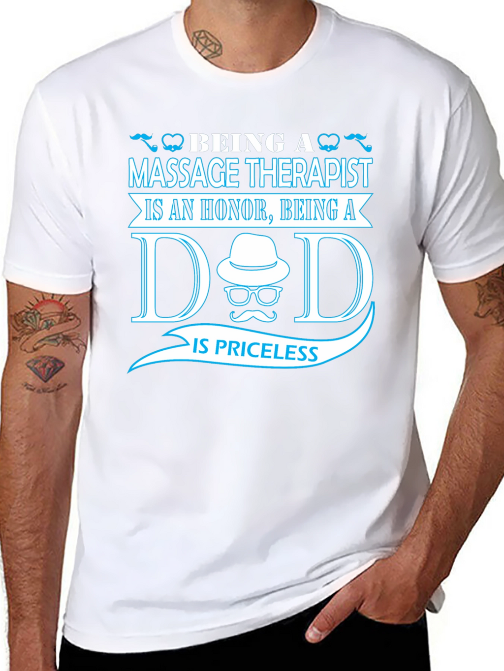 Massage Therapist Dad T-Shirt