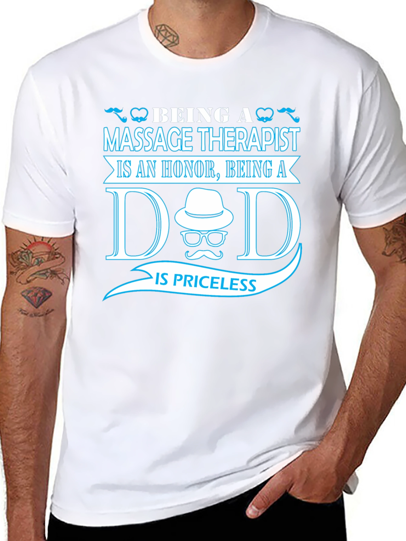 Massage Therapist Dad T-Shirt