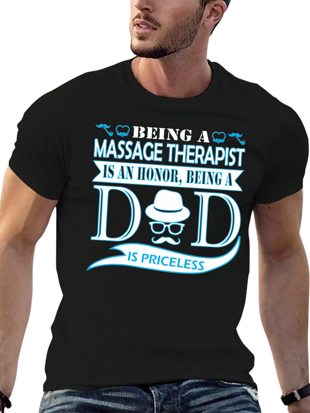 Massage Therapist Dad T-Shirt
