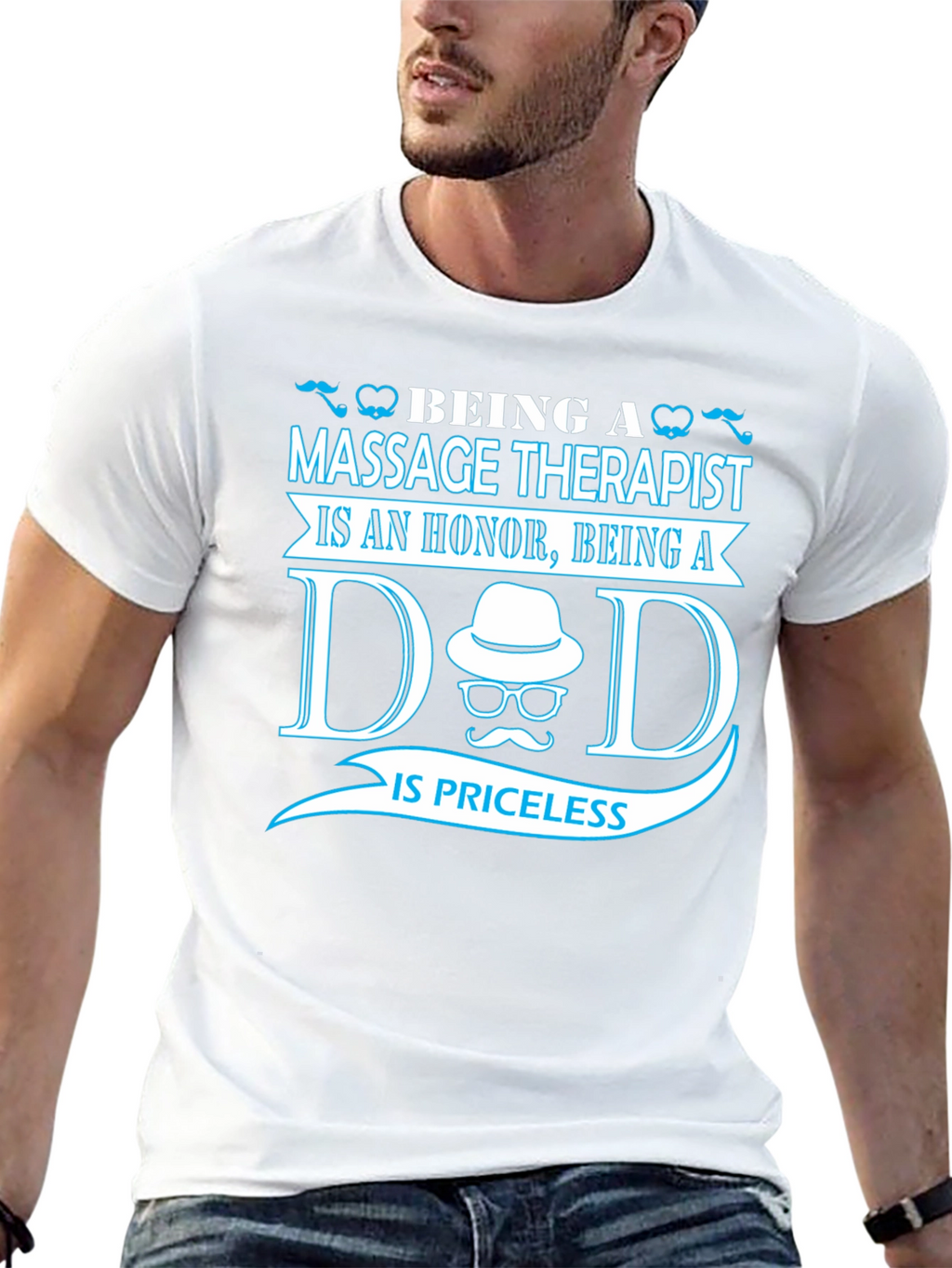 Massage Therapist Dad T-Shirt