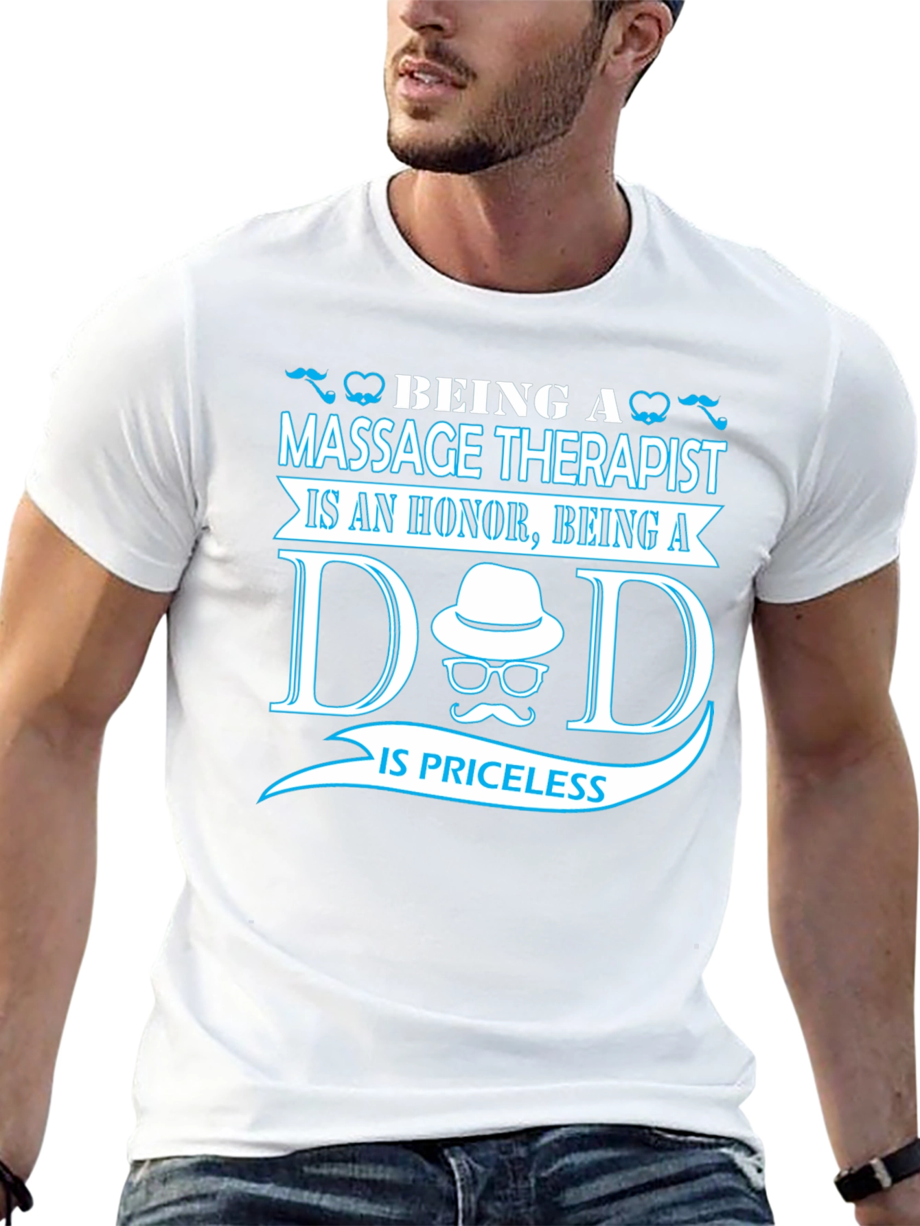 Massage Therapist Dad T-Shirt