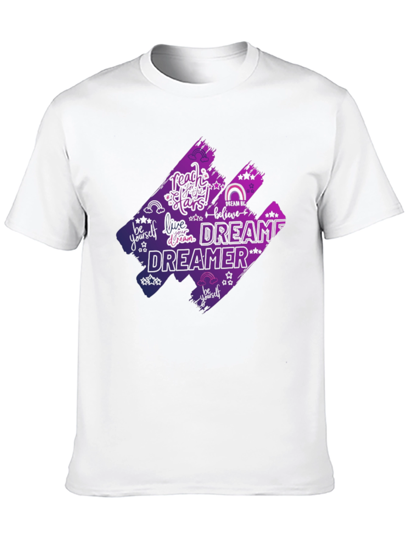 Dreamer Graphic T-Shirt - Black Cotton Tee