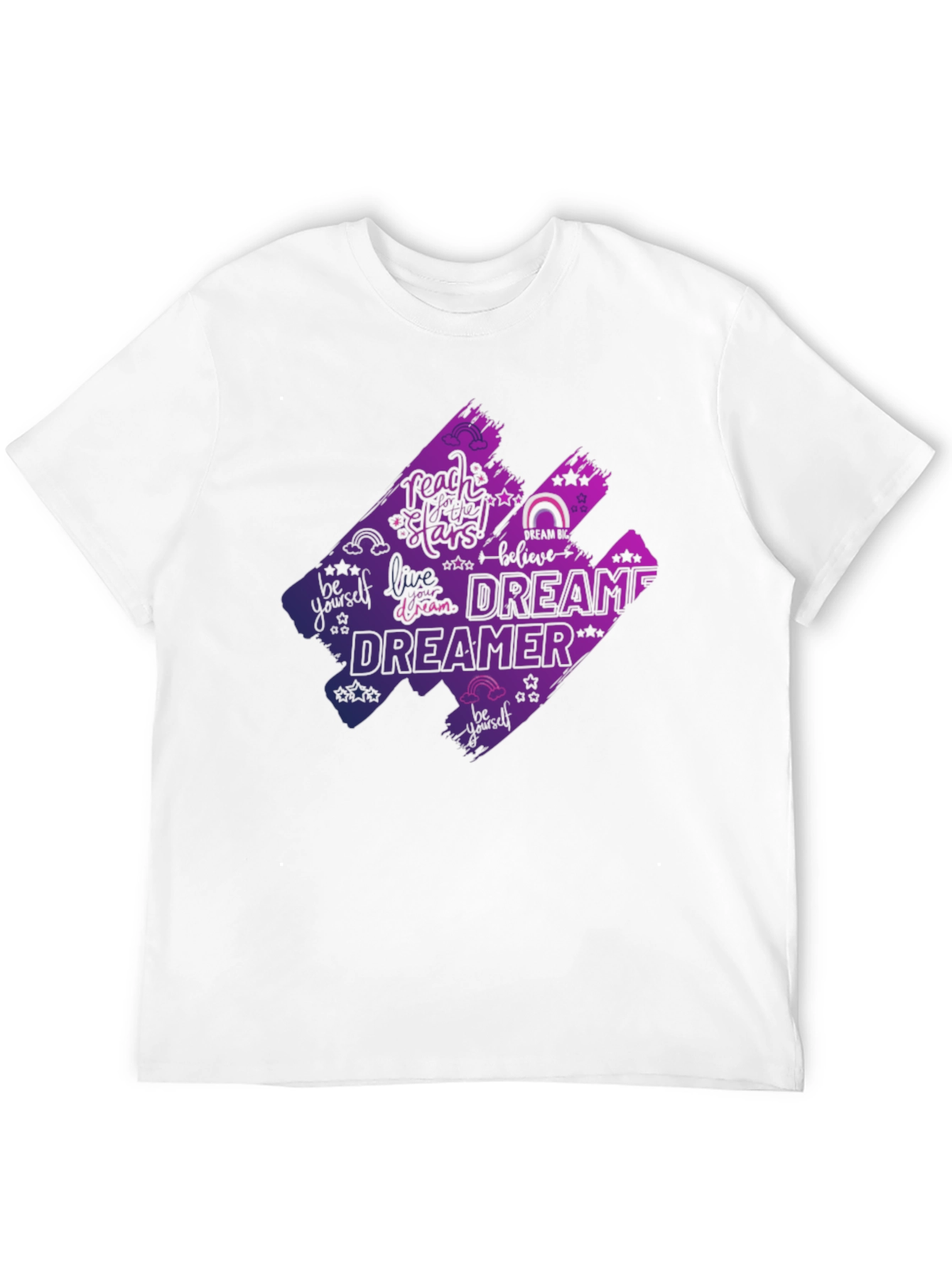Dreamer Graphic T-Shirt - Black Cotton Tee