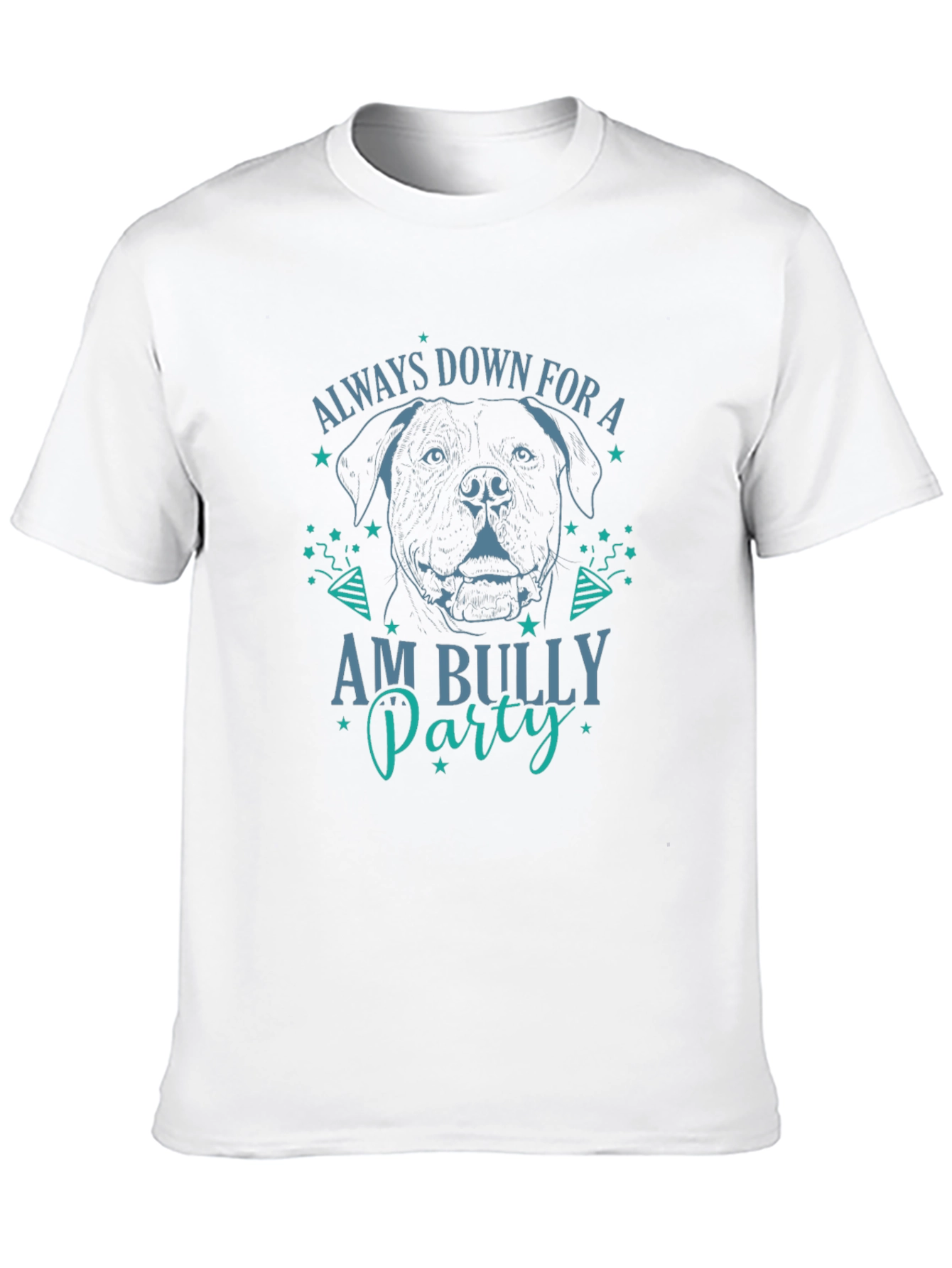 Always Down for Am Bully Party Graphic T-Shirt