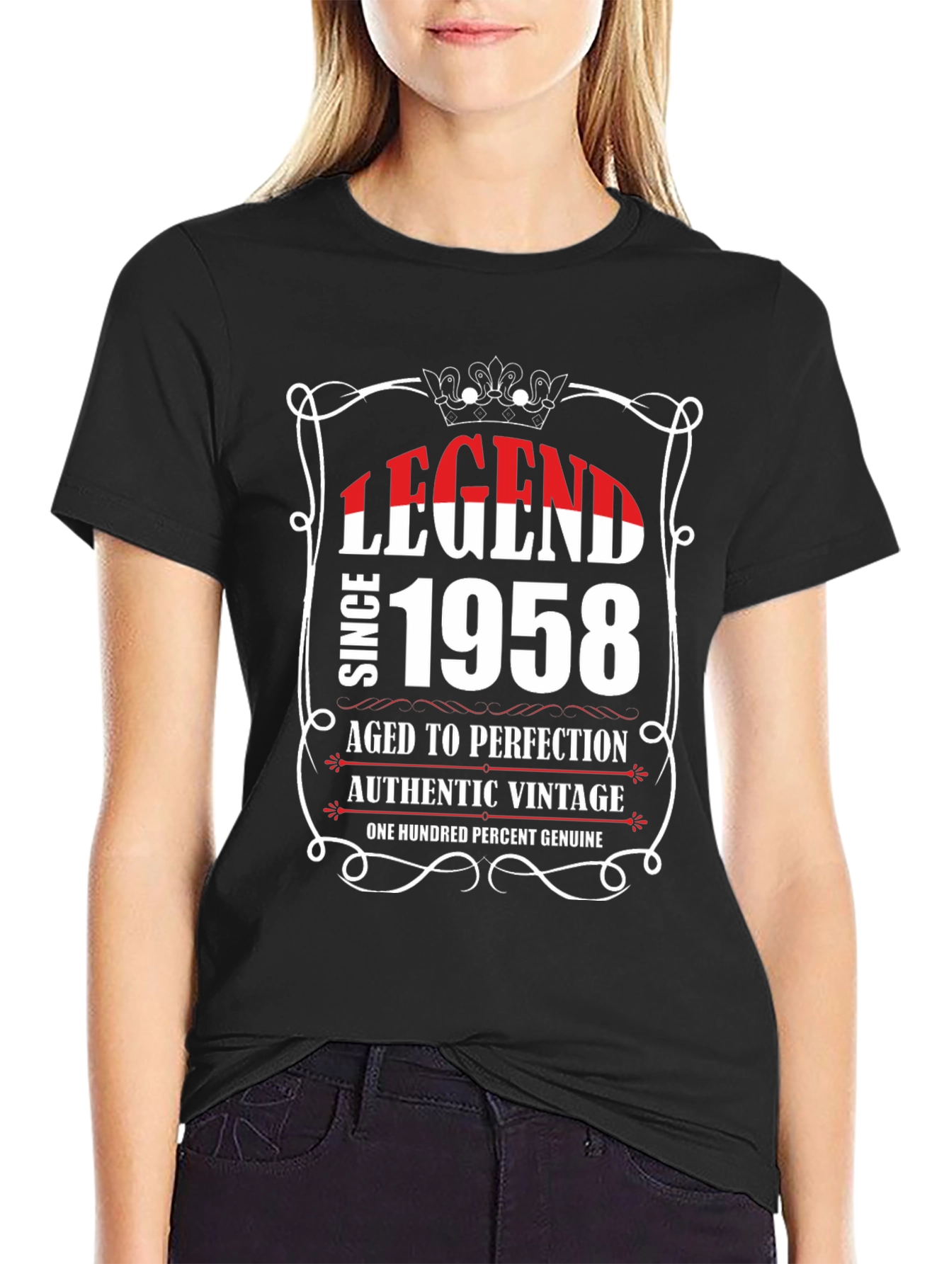 Legend Since 1958 T-Shirt - Aged To Perfection Vintage Tee
