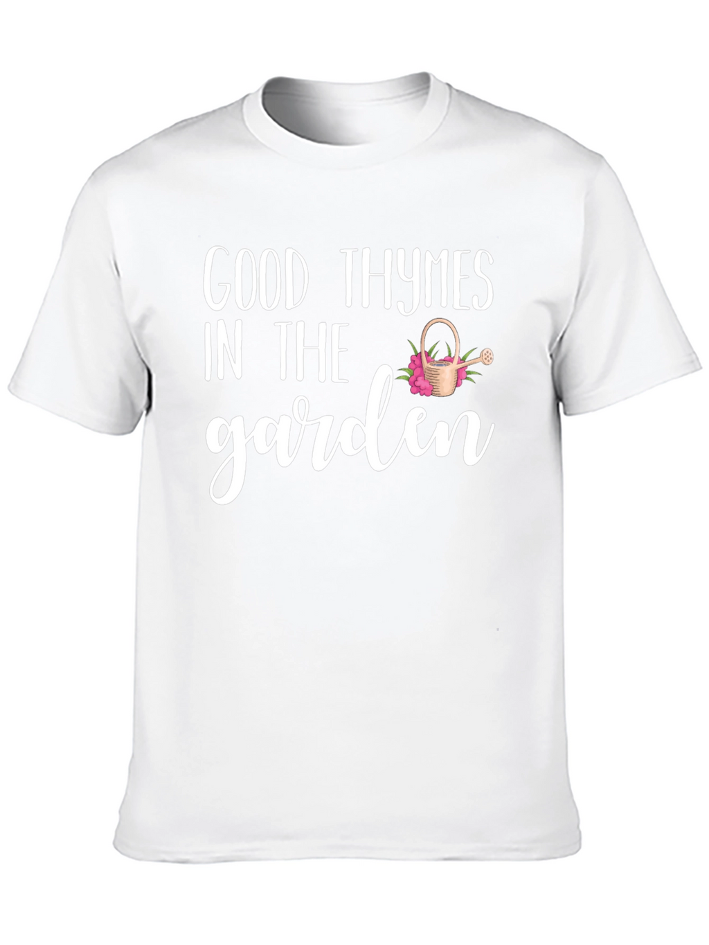 Good Thymes in the Garden Black T-Shirt