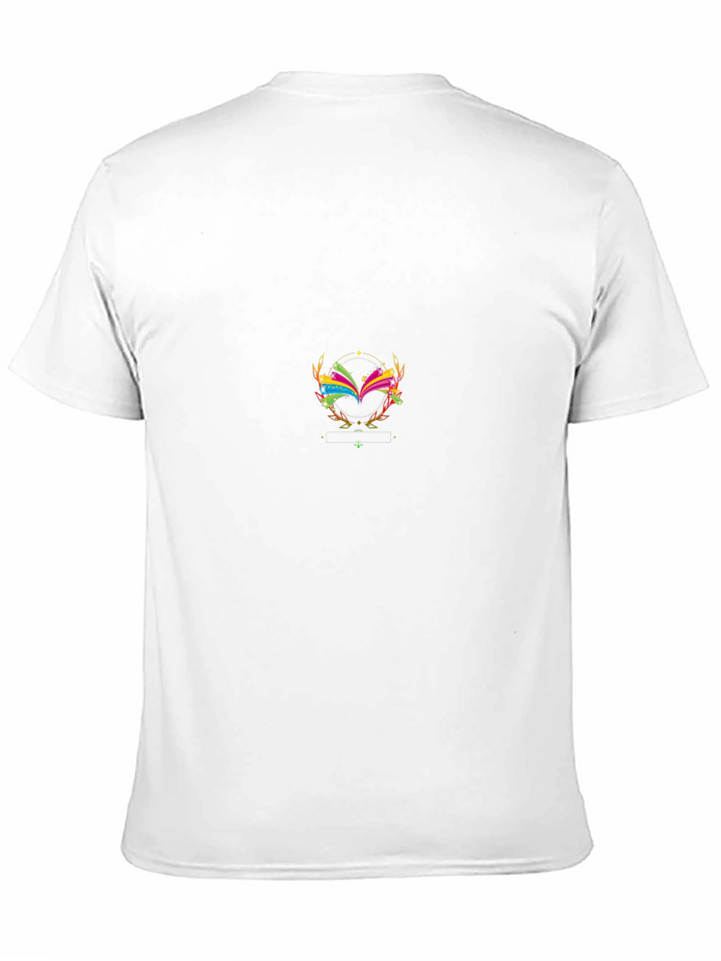 Abstract Graphic Tee - Stylish Black T-Shirt