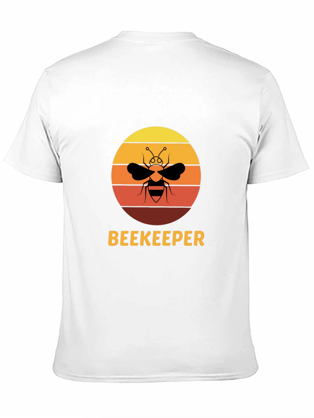 Beekeeper Bee Sunset Graphic T-Shirt