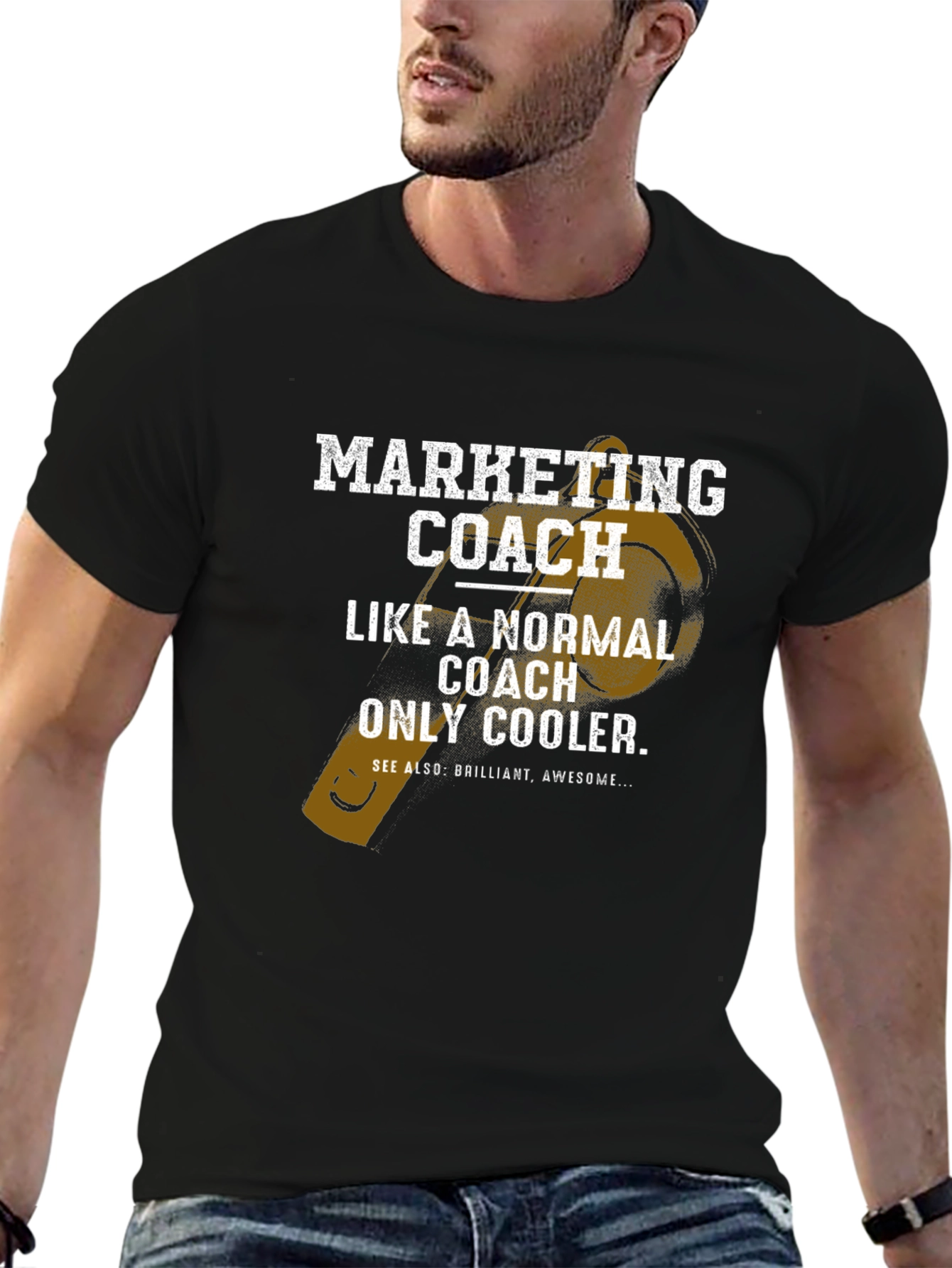 Marketing Coach T-Shirt - Cool & Awesome!