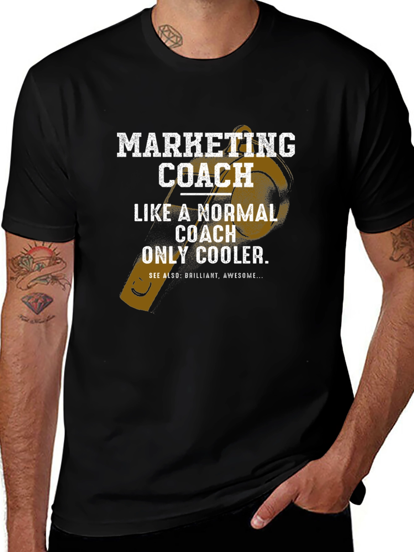 Marketing Coach T-Shirt - Cool & Awesome!