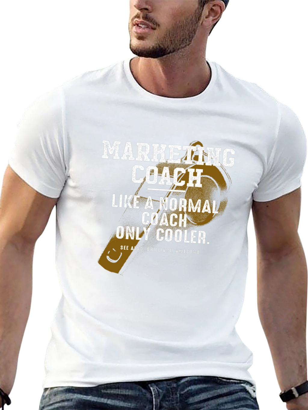 Marketing Coach T-Shirt - Cool & Awesome!
