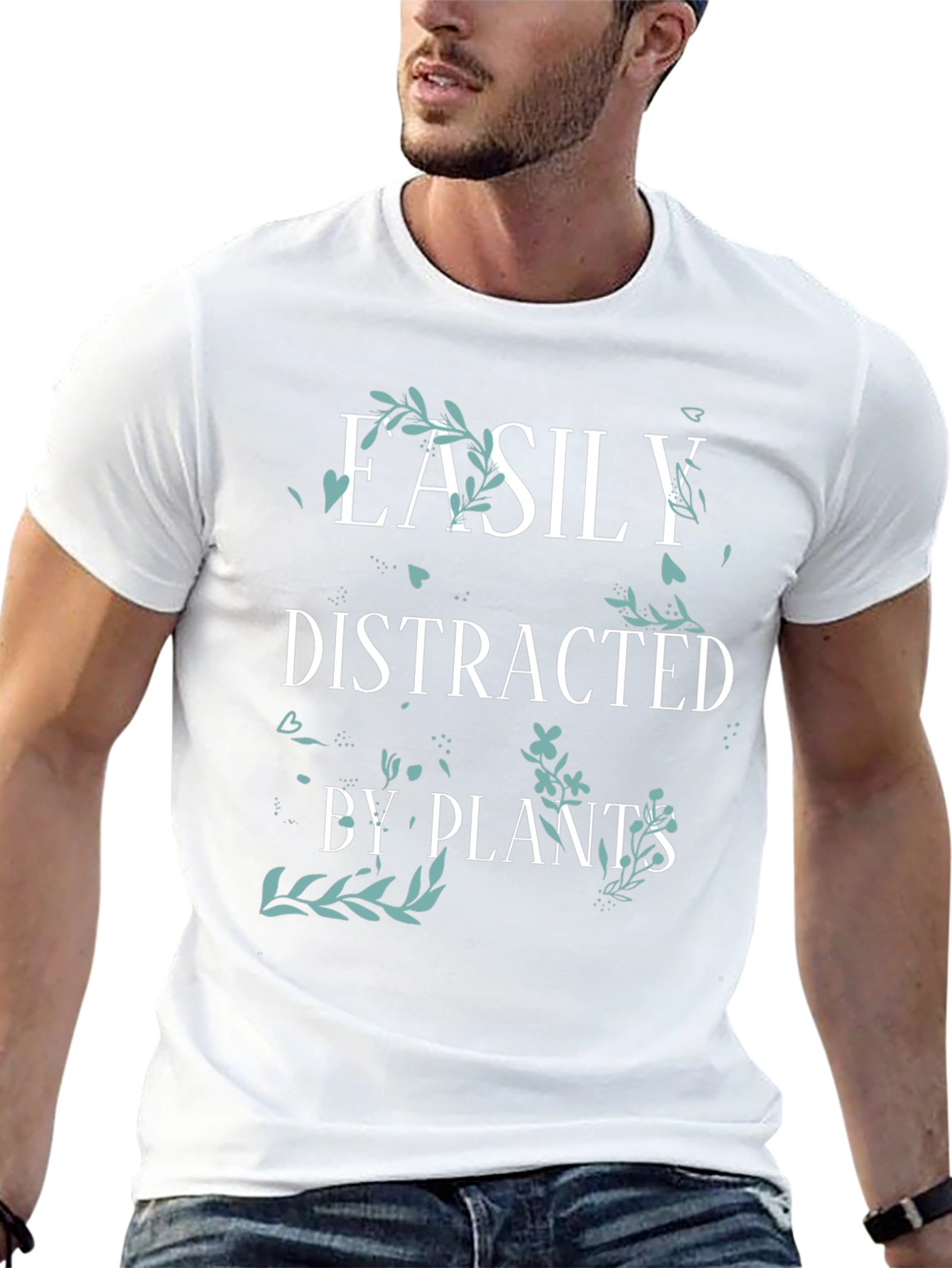 Easily Distracted by Plants Graphic Tee