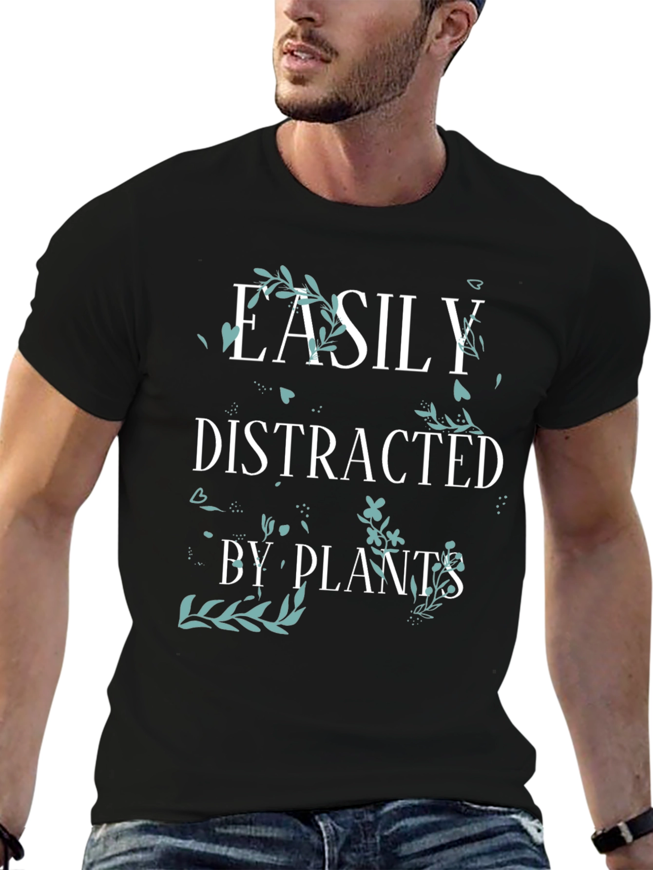Easily Distracted by Plants Graphic Tee
