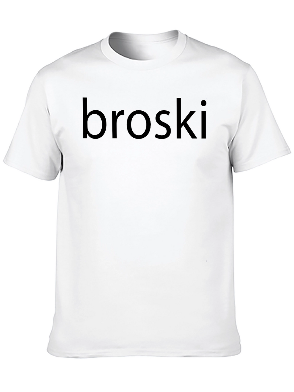 Broski T-Shirt - Casual Black Tee