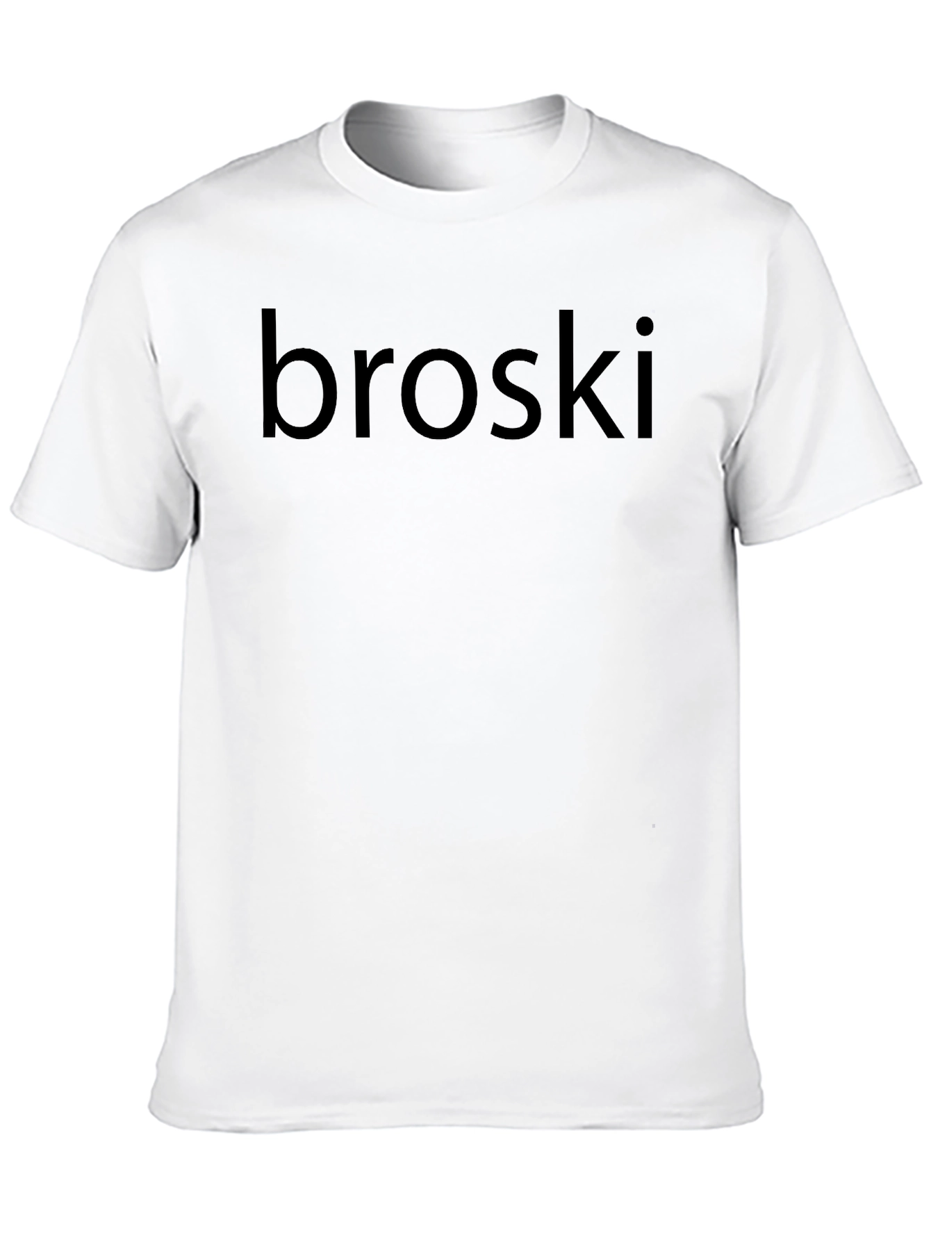 Broski T-Shirt - Casual Black Tee