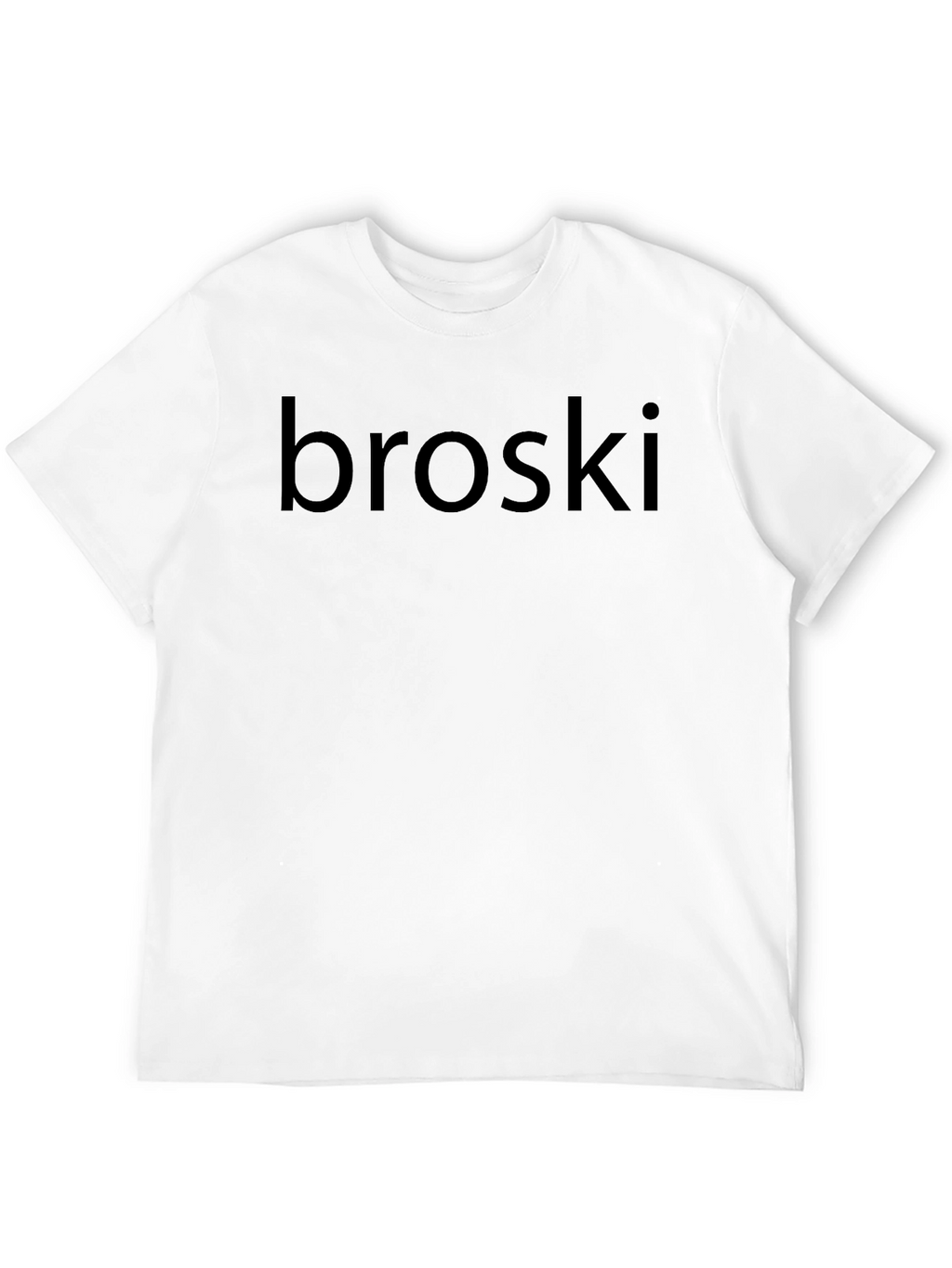 Broski T-Shirt - Casual Black Tee