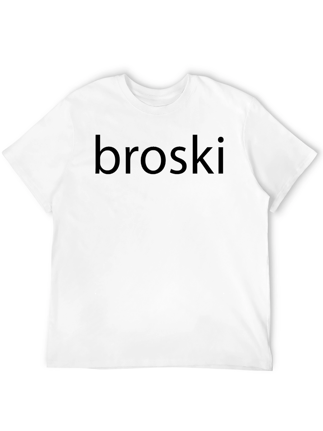 Broski T-Shirt - Casual Black Tee