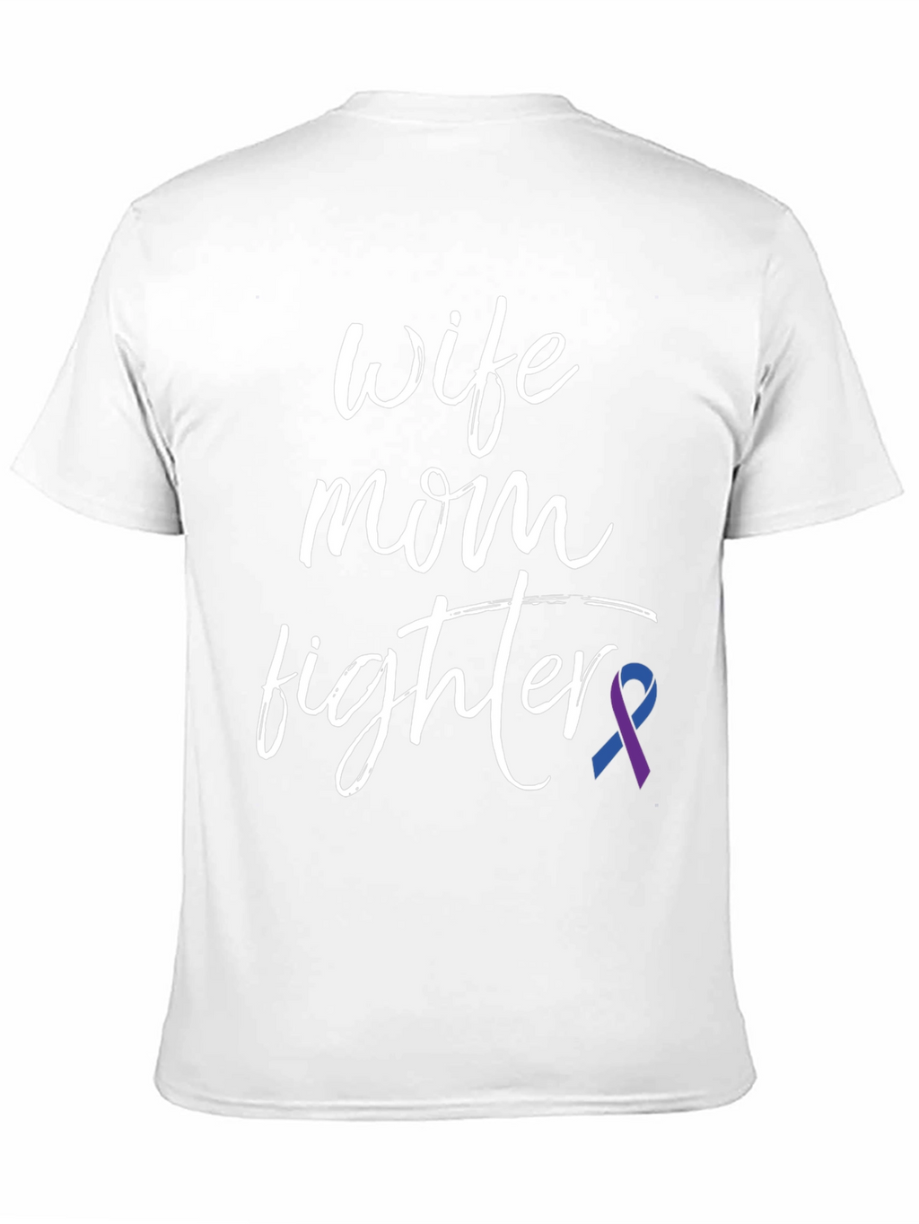 Wife Mom Fighter T-Shirt: Melanoma Awareness