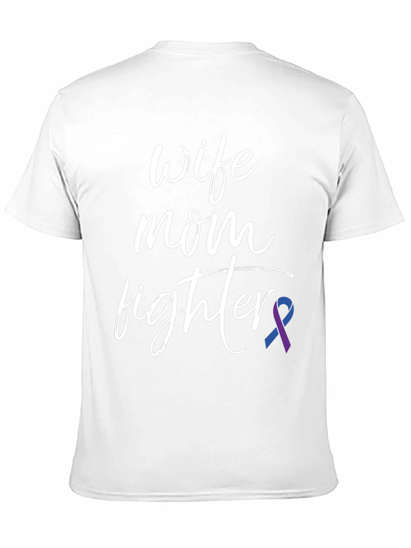 Wife Mom Fighter T-Shirt: Melanoma Awareness