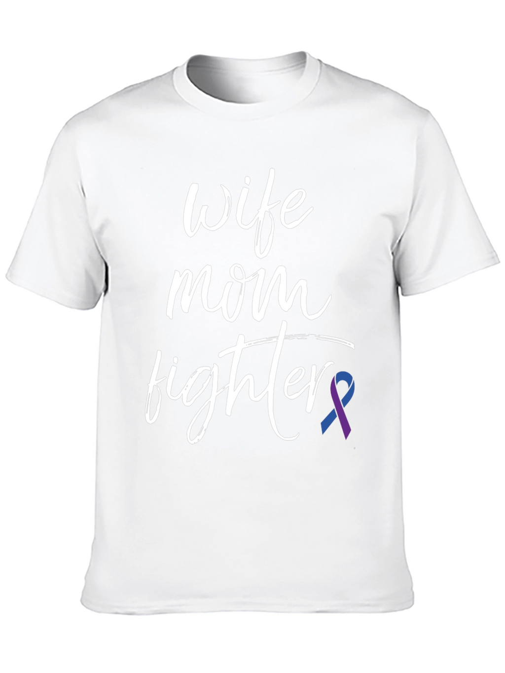 Wife Mom Fighter T-Shirt: Melanoma Awareness