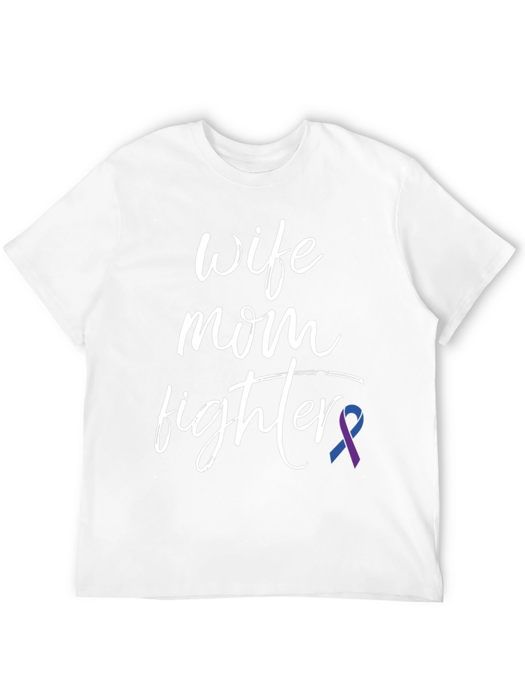 Wife Mom Fighter T-Shirt: Melanoma Awareness