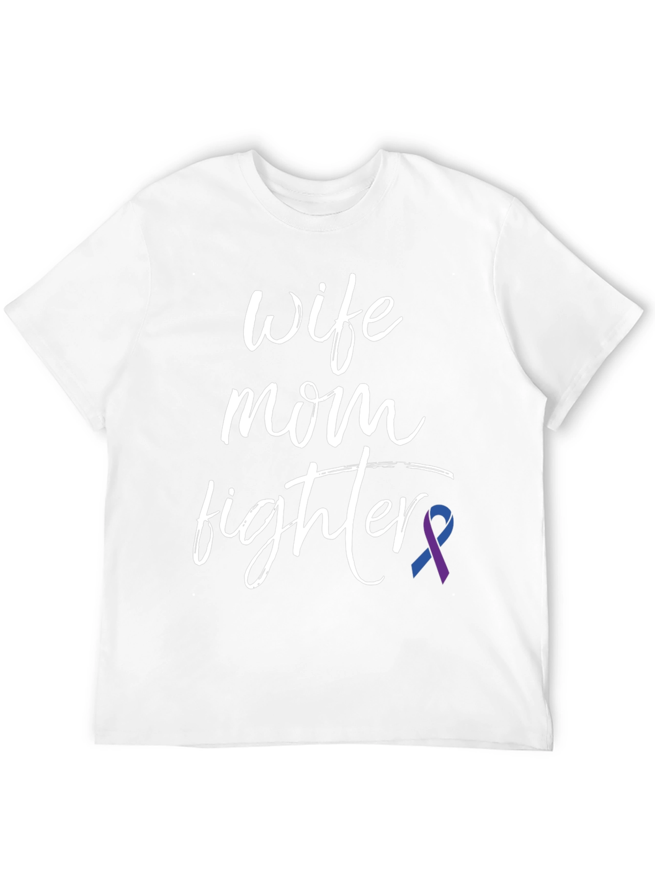 Wife Mom Fighter T-Shirt: Melanoma Awareness