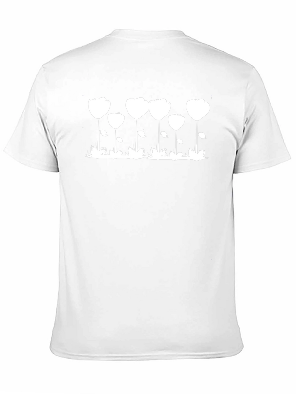 Floral Graphic Black T-Shirt