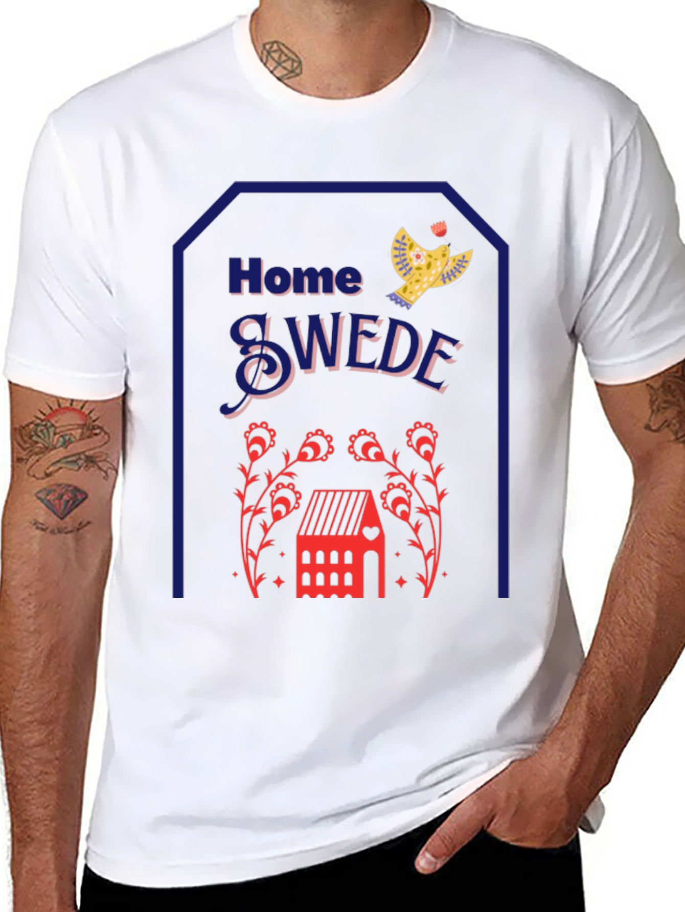 Home Swede Graphic T-Shirt