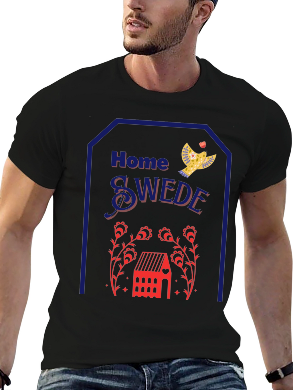 Home Swede Graphic T-Shirt
