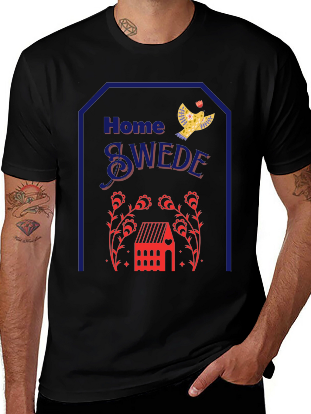 Home Swede Graphic T-Shirt