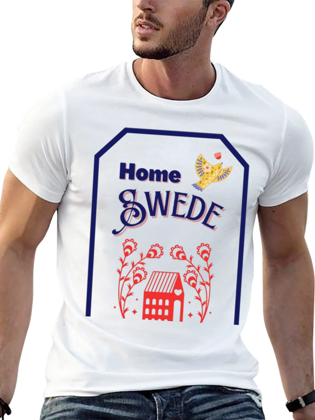 Home Swede Graphic T-Shirt