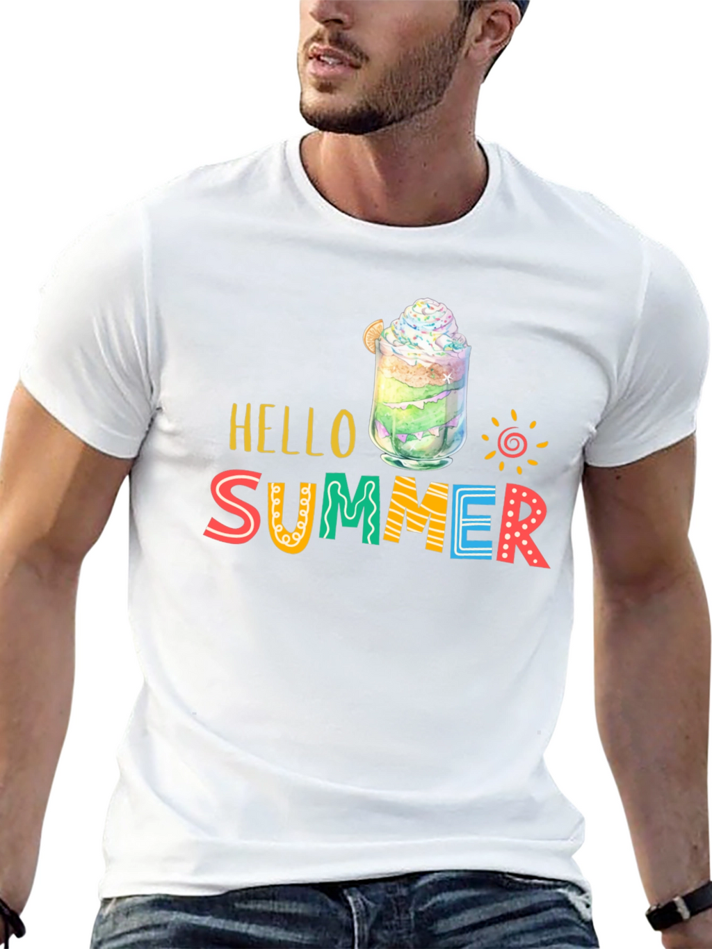 Hello Summer Graphic Tee