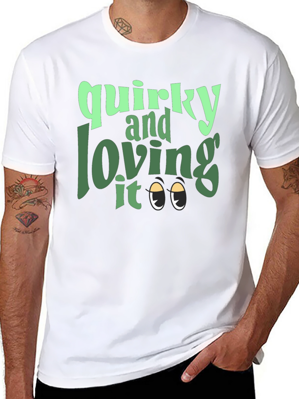 Quirky and Loving It Graphic Tee