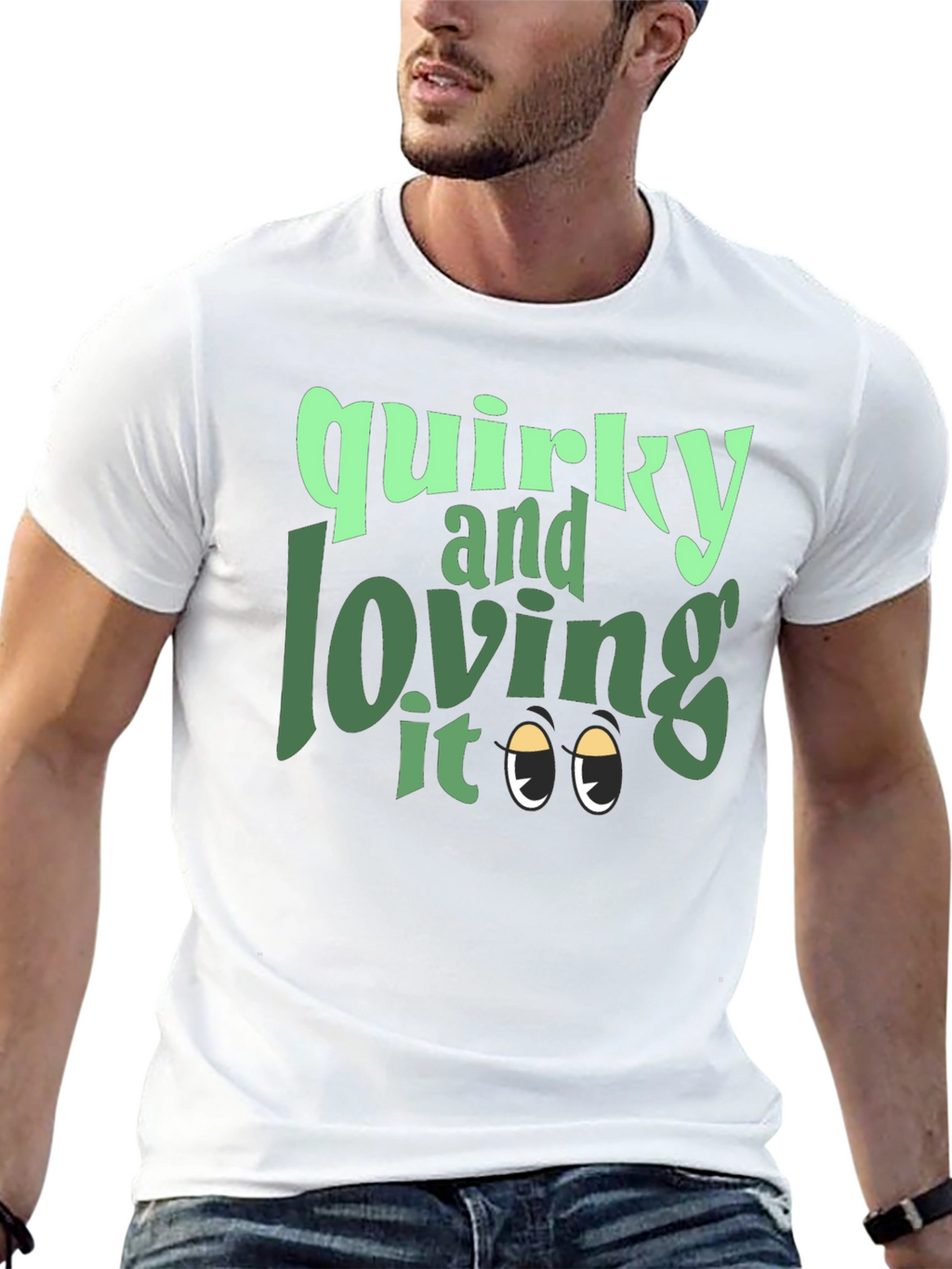 Quirky and Loving It Graphic Tee