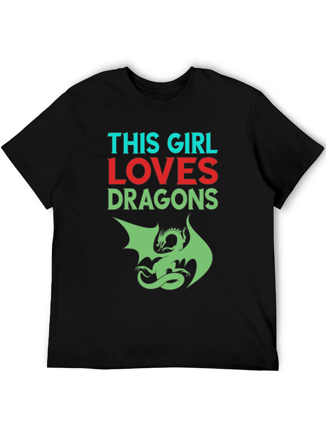 This Girl Loves Dragons T-Shirt