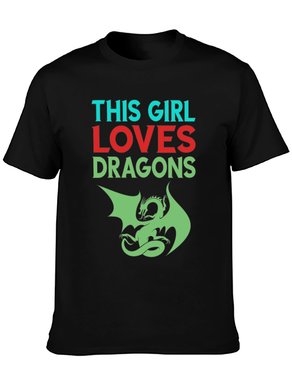 This Girl Loves Dragons T-Shirt