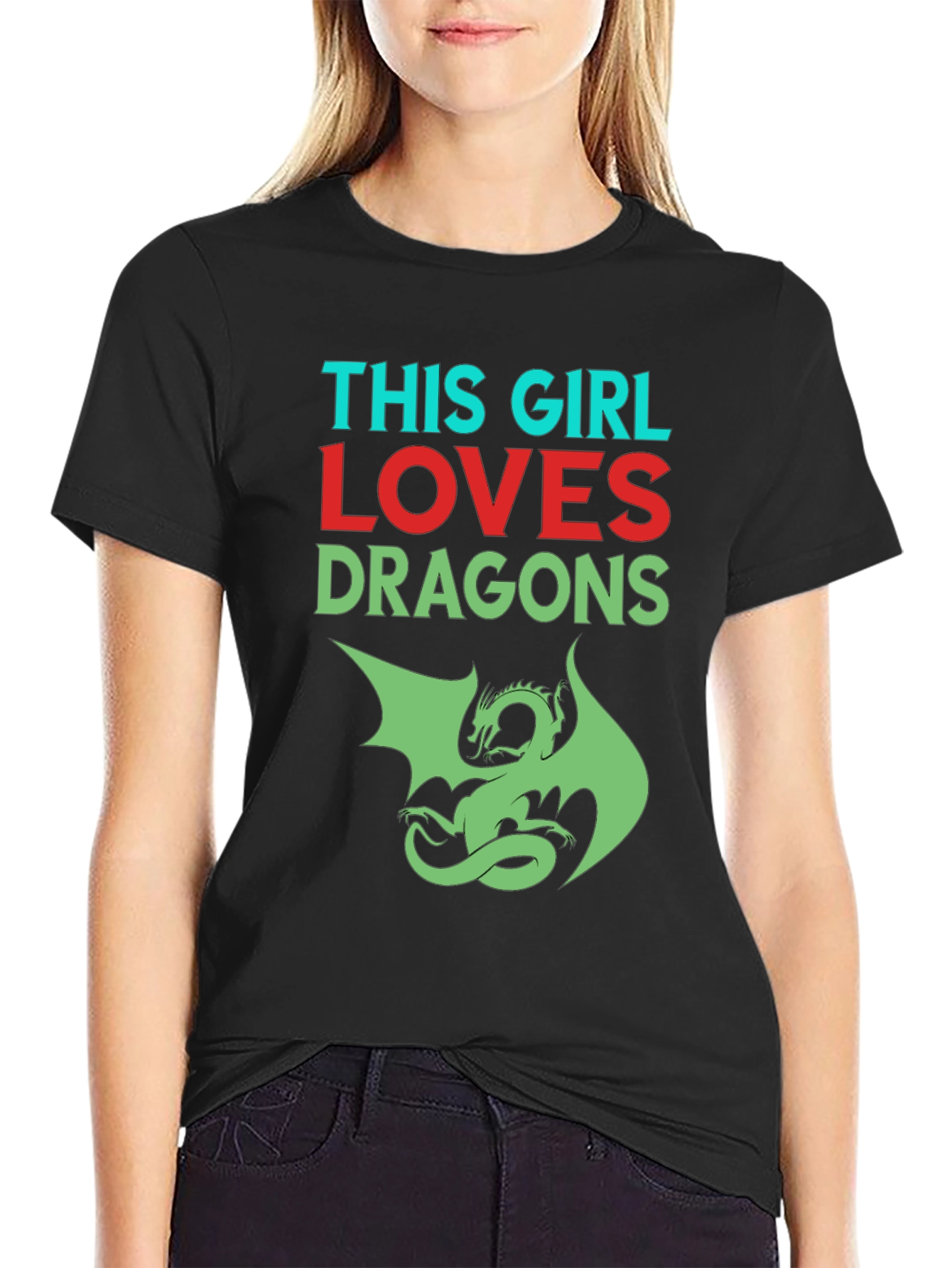 This Girl Loves Dragons T-Shirt