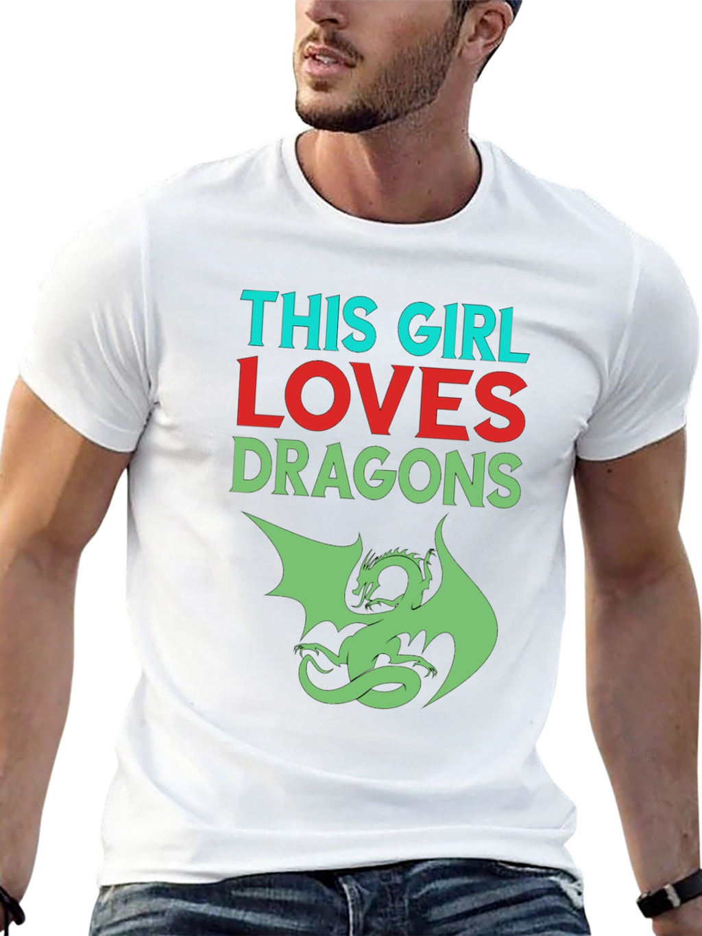 This Girl Loves Dragons T-Shirt
