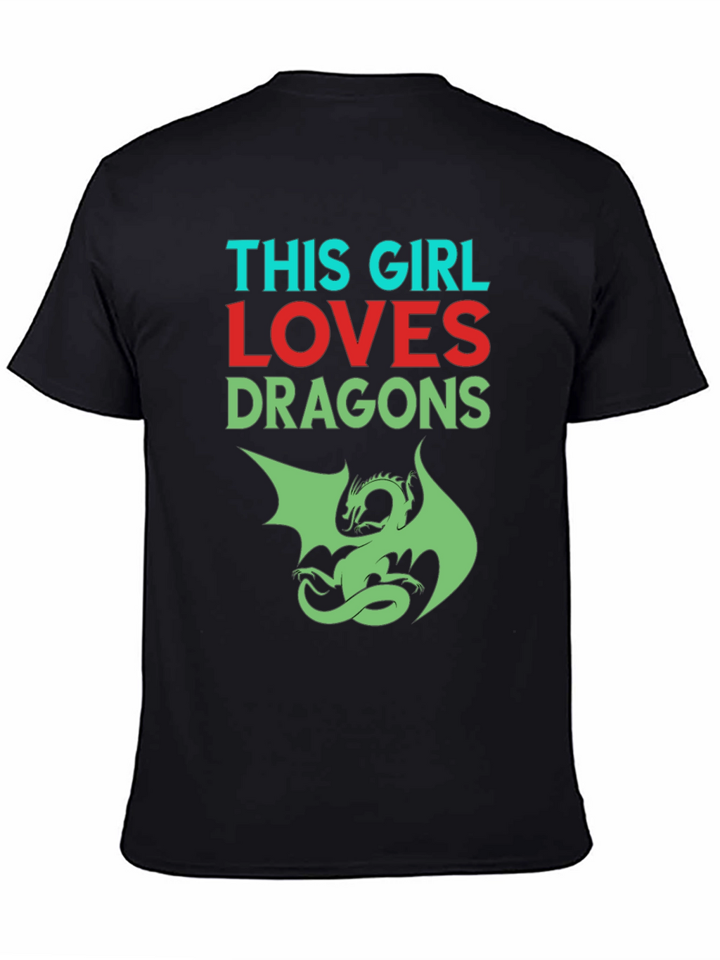 This Girl Loves Dragons T-Shirt