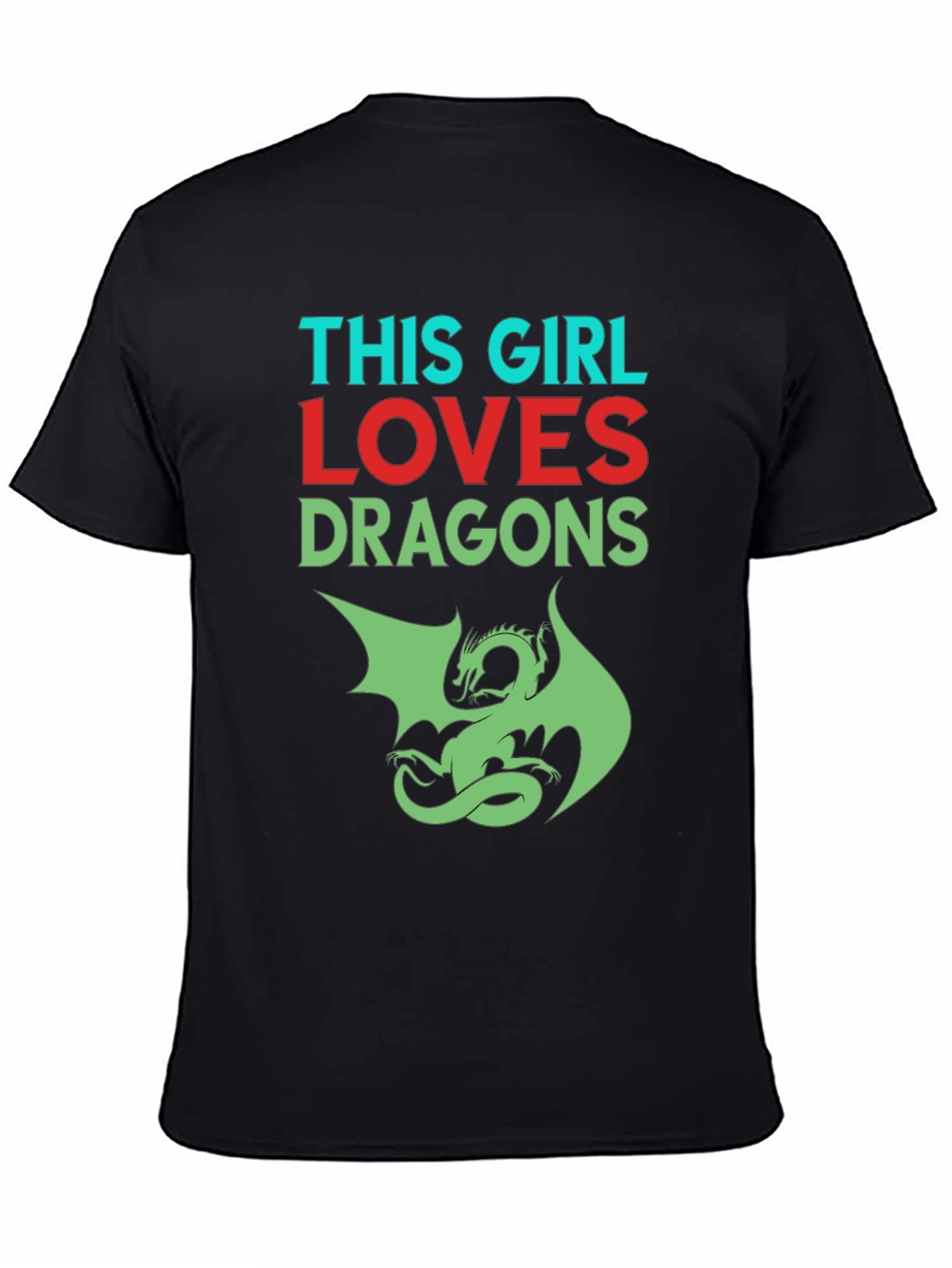 This Girl Loves Dragons T-Shirt